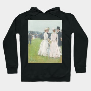 At the Grand Prix de Paris by Childe Hassam Hoodie